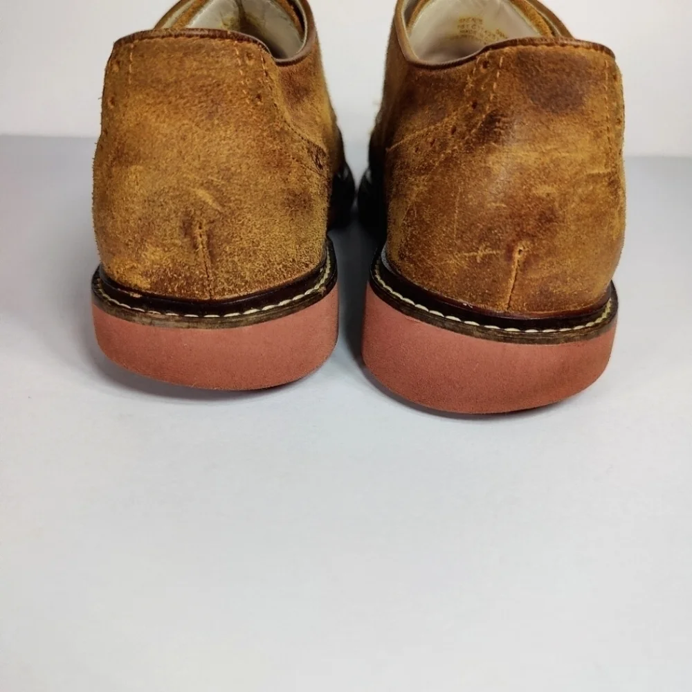 Cole Haan NikeAir Wingtip Oxford  Distressed Leather Lace Up Men's Size 9.5M